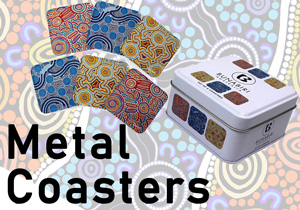 New Product: Metal Coasters