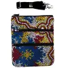 3 Zipper Shoulder Bag - Cotton - Wetland