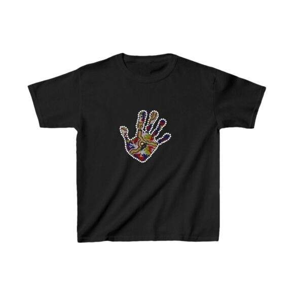 Kids Heavy Cotton Tee - Hand Wetland