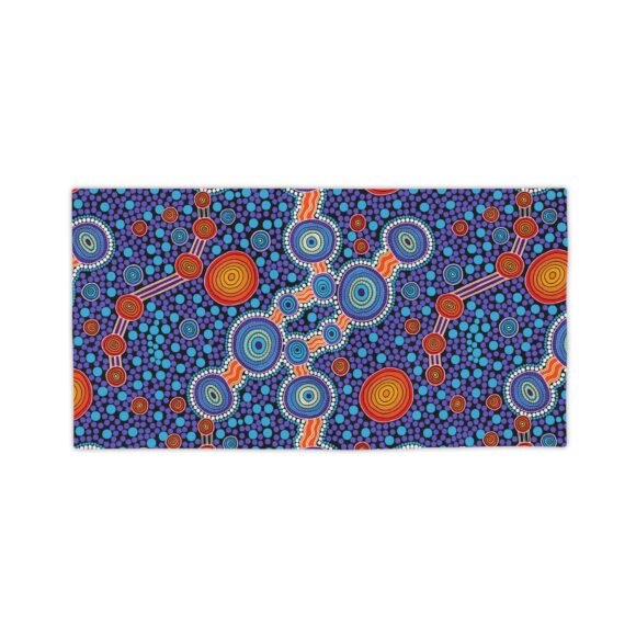 Vibrant Coral Reef Beach Towels – The Journey - Image 6