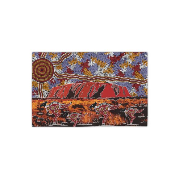 Vibrant Coral Reef Beach Towels – Uluru - Image 2