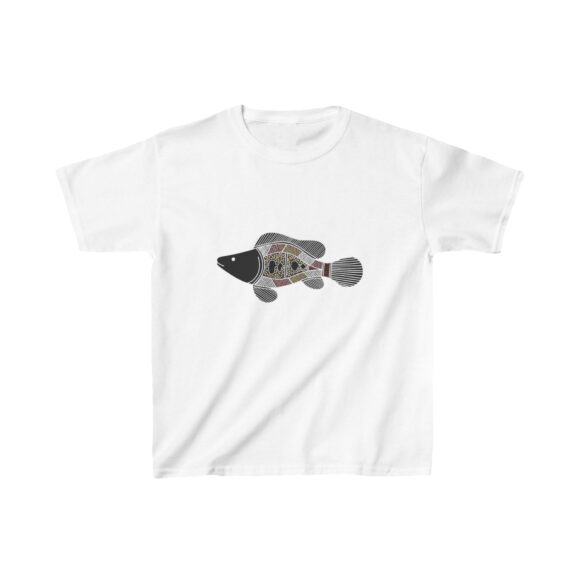 Kids Heavy Cotton Tee - Fish - Image 3