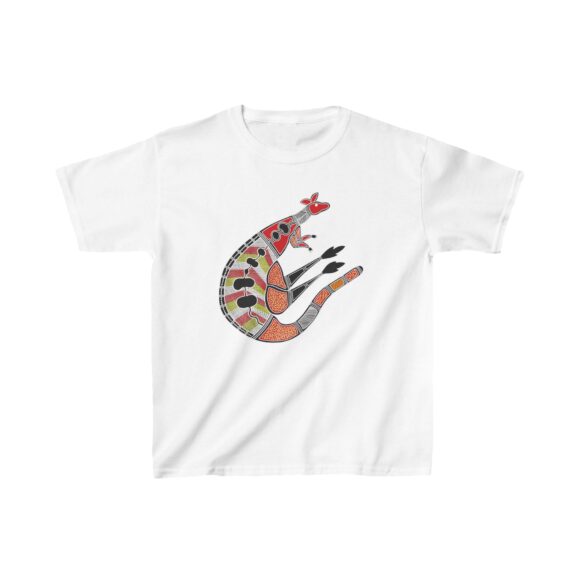 Kids Heavy Cotton Tee - The Kangaroo - Image 3