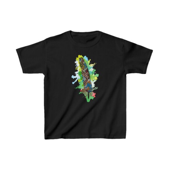 Kids Heavy Cotton Tee - Feather Wetlands