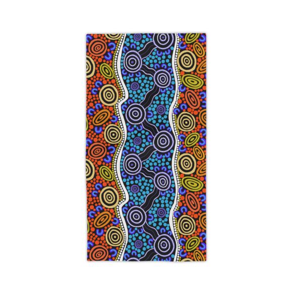 Vibrant Coral Reef Beach Towels – The River - Image 5