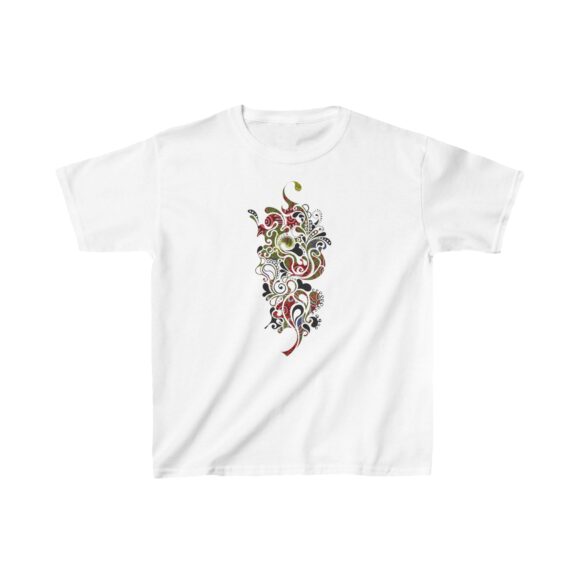 Kids Heavy Cotton Tee - Paisley Conections