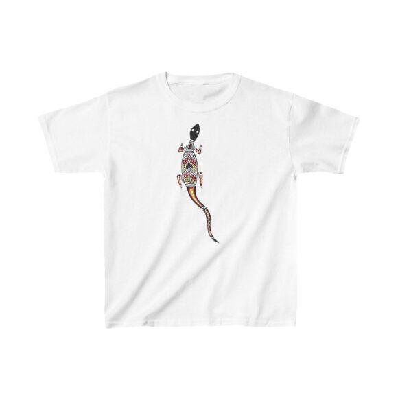 Kids Heavy Cotton Tee - Lizard - Image 3