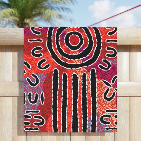 Vibrant Coral Reef Beach Towels – The Gathering - Image 11