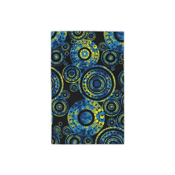 Vibrant Coral Reef Beach Towels – Paisley Circles