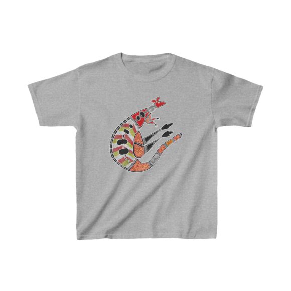 Kids Heavy Cotton Tee - The Kangaroo - Image 5