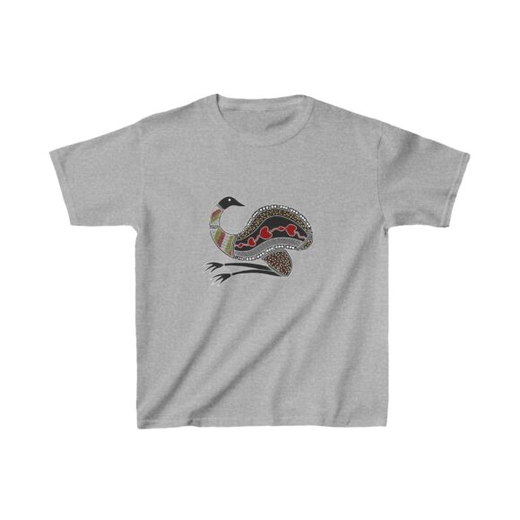 Kids Heavy Cotton Tee - Emu - Image 5