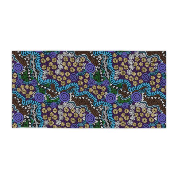 Vibrant Coral Reef Beach Towels – Tropical Journey - Image 10