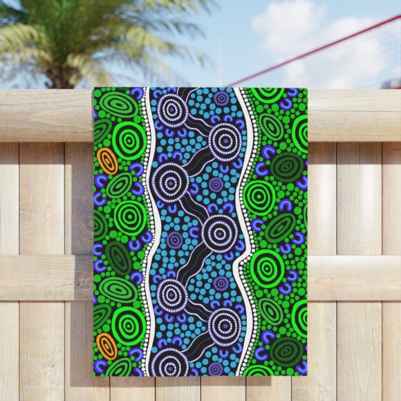 Vibrant Coral Reef Beach Towels – The River - Image 7