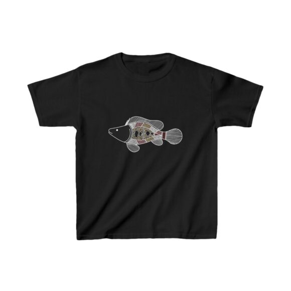 Kids Heavy Cotton Tee - Fish