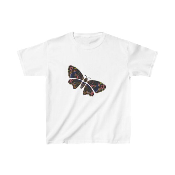 Kids Heavy Cotton Tee - Butterfly