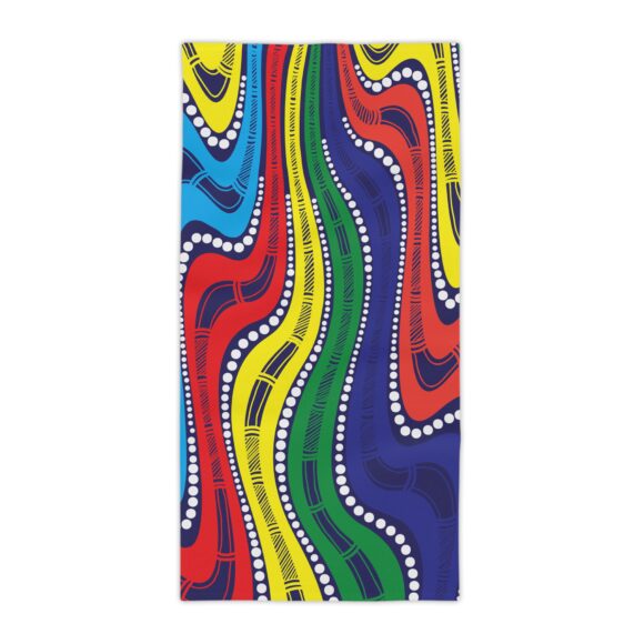 Vibrant Coral Reef Beach Towels – Groovy - Image 9