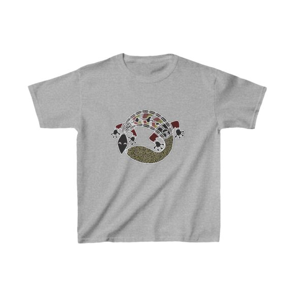 Kids Heavy Cotton Tee - Gecko - Image 5