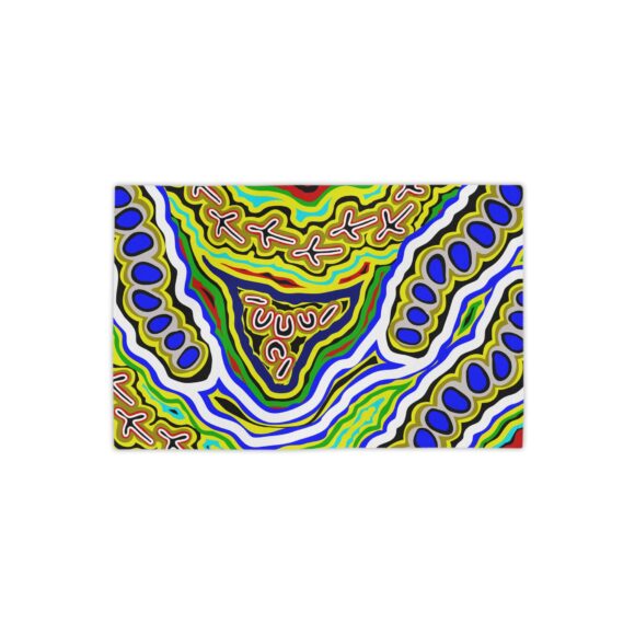 Vibrant Coral Reef Beach Towels – Emu Dreaming - Image 2