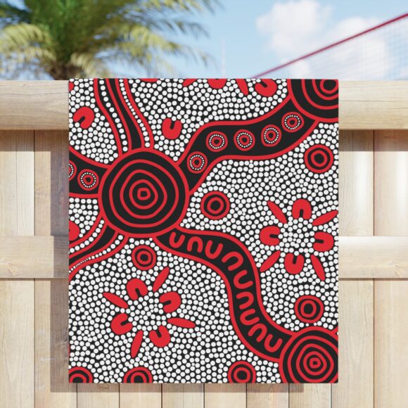 Vibrant Coral Reef Beach Towels – Highlands - Image 11