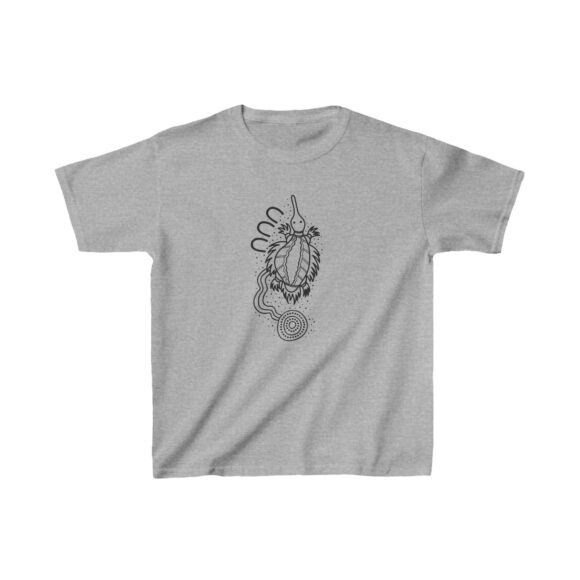 Kids Heavy Cotton Tee - Echidna - Image 5