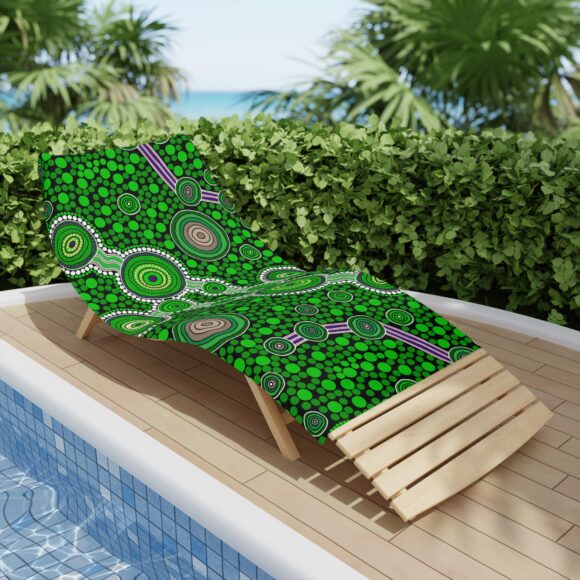 Vibrant Coral Reef Beach Towels – The Journey Green - Image 12