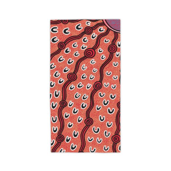 Vibrant Coral Reef Beach Towels – Meeting Grounds - Image 5