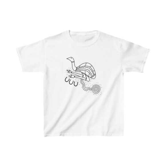 Kids Heavy Cotton Tee - Emu