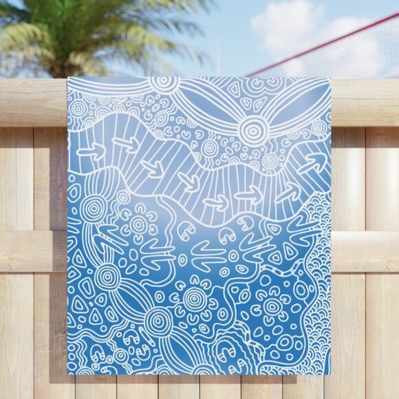 Vibrant Coral Reef Beach Towels – Wandering the Land: Animals - Image 11