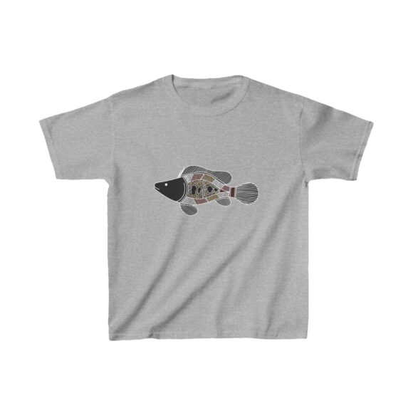 Kids Heavy Cotton Tee - Fish - Image 5