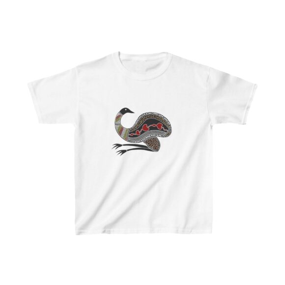 Kids Heavy Cotton Tee - Emu - Image 3