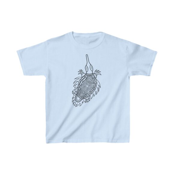 Kids Heavy Cotton Tee - Echidna - Image 5