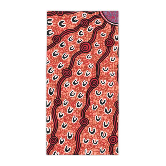 Vibrant Coral Reef Beach Towels – Meeting Grounds - Image 9