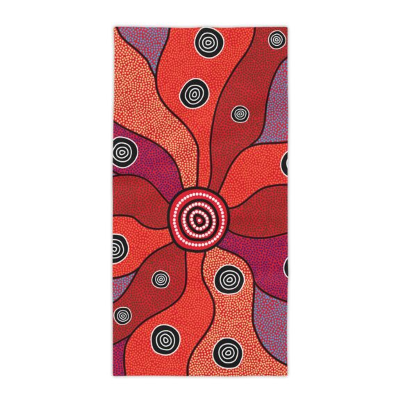 Vibrant Coral Reef Beach Towels – Central Lands - Image 9