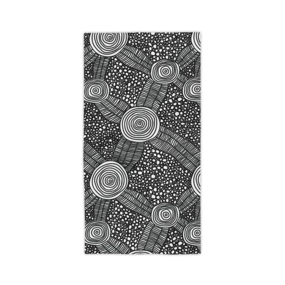 Vibrant Coral Reef Beach Towels – Rocky Waterholes - Image 5