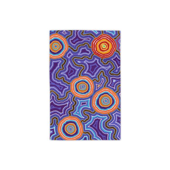 Vibrant Coral Reef Beach Towels – Pathways blues