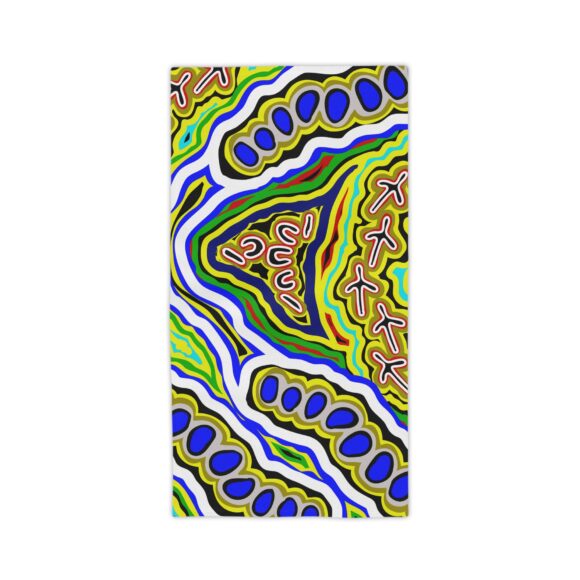 Vibrant Coral Reef Beach Towels – Emu Dreaming - Image 5