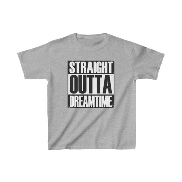 Kids Heavy Cotton Tee - Straight outta dreamtime - Image 5