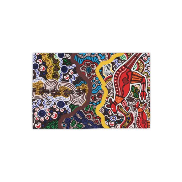 Vibrant Coral Reef Beach Towels – Kangaroo Dreaming - Image 2