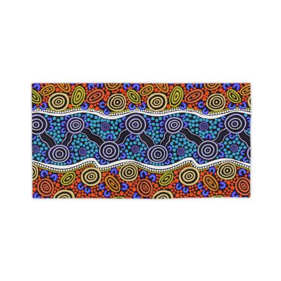 Vibrant Coral Reef Beach Towels – The River - Image 6