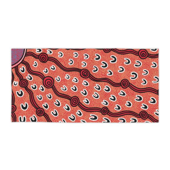 Vibrant Coral Reef Beach Towels – Meeting Grounds - Image 10