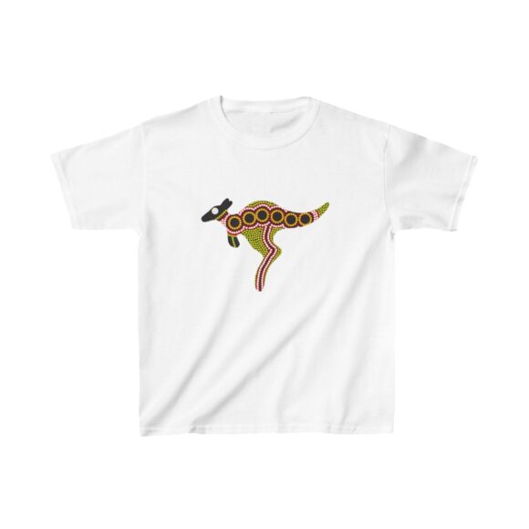 Kids Heavy Cotton Tee - Kangaroo - Image 3