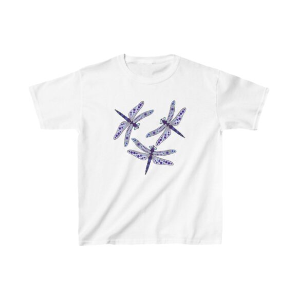 Kids Heavy Cotton Tee - Dragonflys