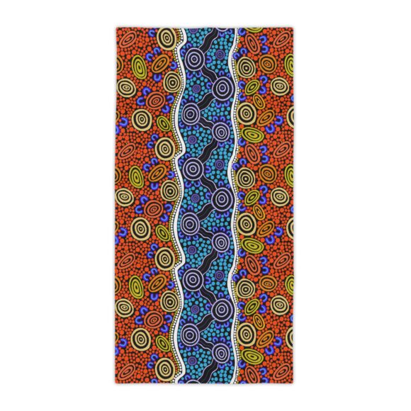 Vibrant Coral Reef Beach Towels – The River - Image 9