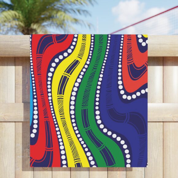 Vibrant Coral Reef Beach Towels – Groovy - Image 11