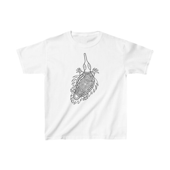 Kids Heavy Cotton Tee - Echidna