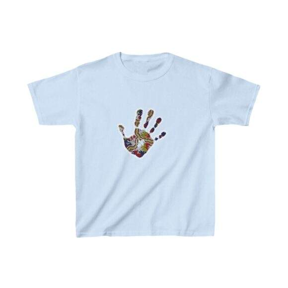 Kids Heavy Cotton Tee - Hand Wetland - Image 7