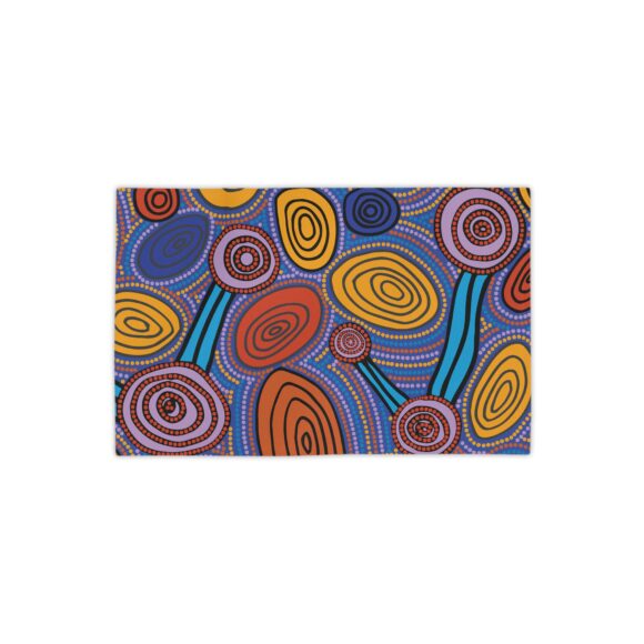 Vibrant Coral Reef Beach Towels – Skipping Stones (p) - Image 2