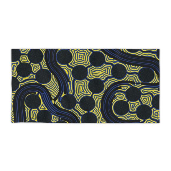 Vibrant Coral Reef Beach Towels – The Rivers around Us - Image 10