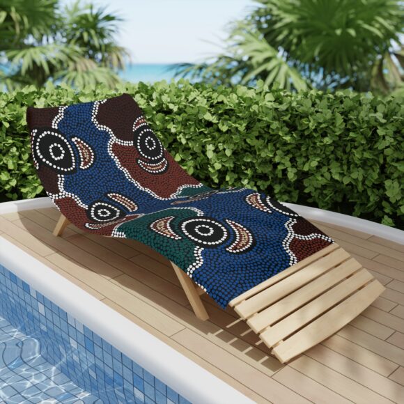 Vibrant Coral Reef Beach Towels - Riverside - Image 12