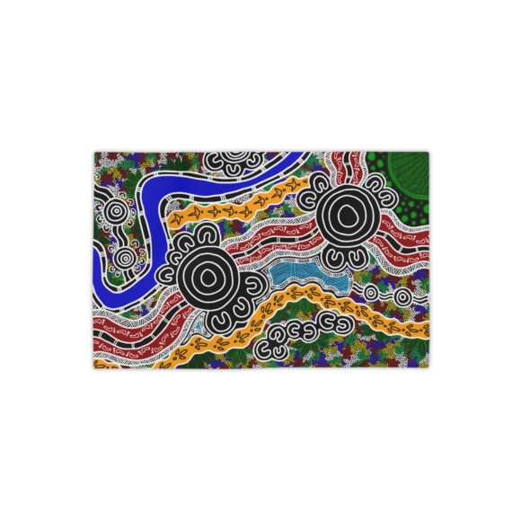 Vibrant Coral Reef Beach Towels – The Mural - Image 2